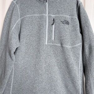 The North Face Light Gray Fleece Jacket